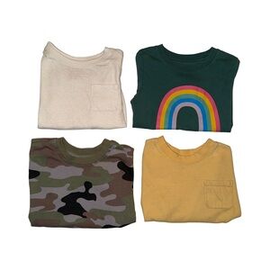 Kids Long Sleeve T-Shirt Set - Size 4T